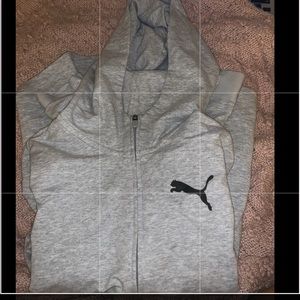 Puma zip up sweater